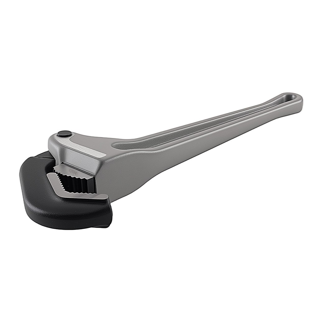 18" Pipe Wrench Aluminum Self-Locking Automatic Adjustment Lightweight Tool