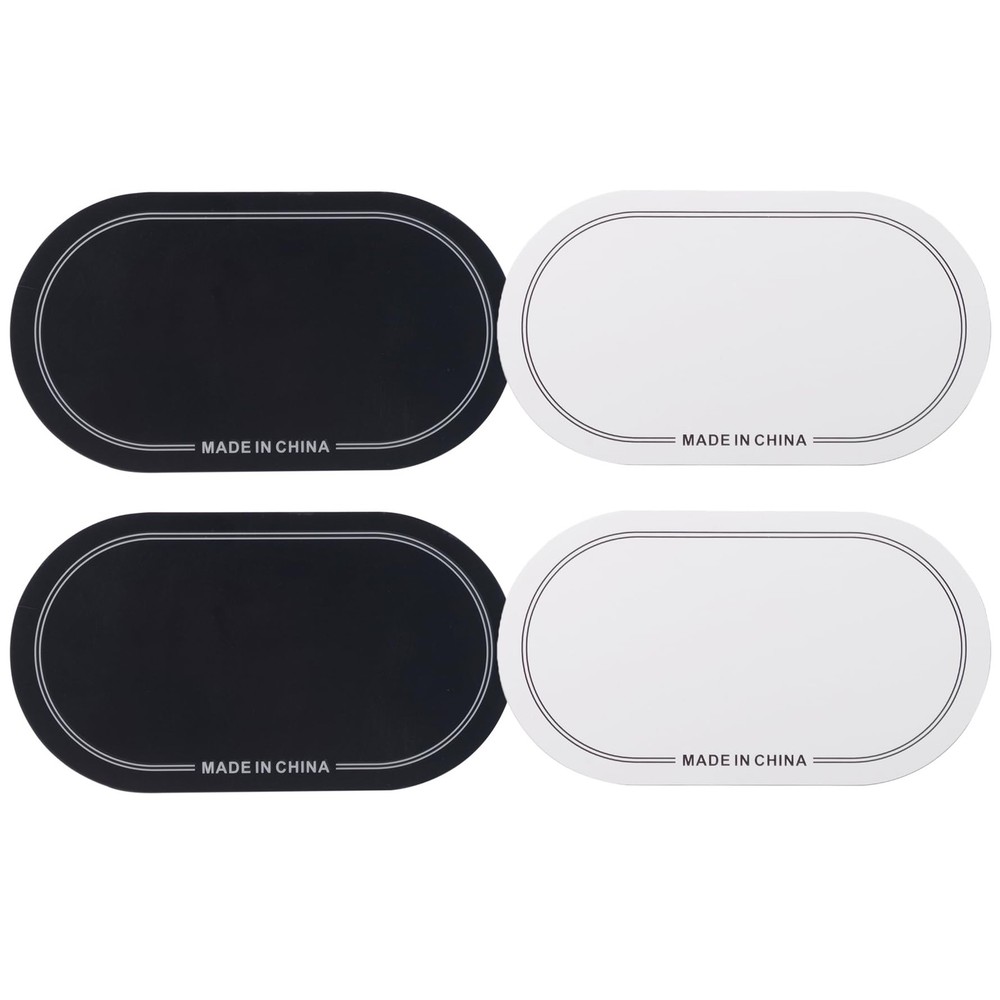 4Pcs Bass Drum Double Pedal Patch, Self-Adhesive Drumhead Protector Stickers ...