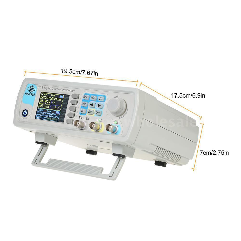 Ming He JDS6600 Dual-Ch DDS Function Arbitrary Waveform Signal Generator
