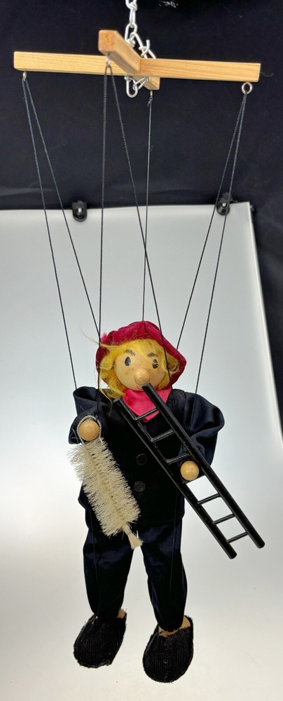 16” Chimney Sweep Marionette Doll Puppet China
