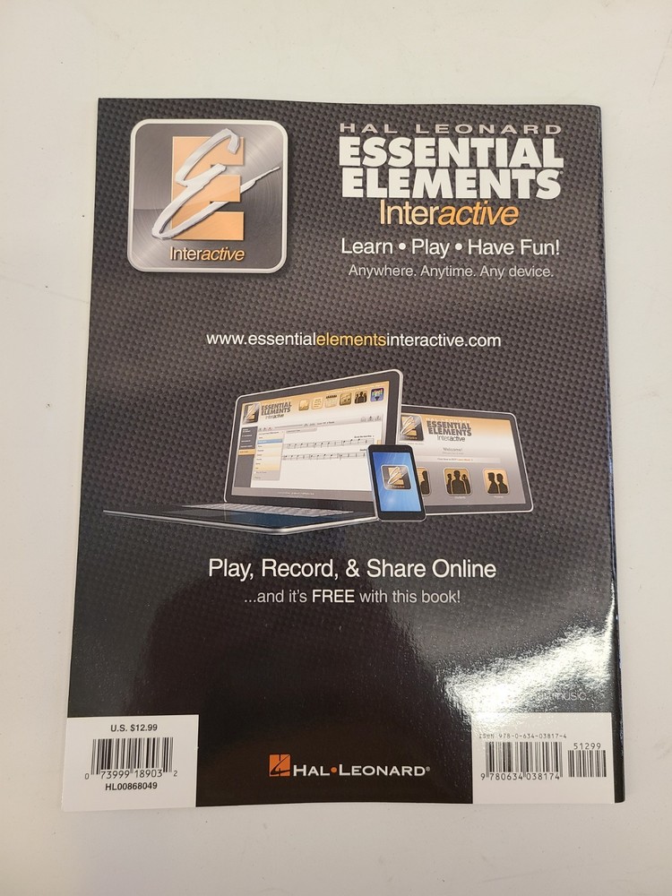 Hal Leonard Essential Elements for Strings - Violin Book 1