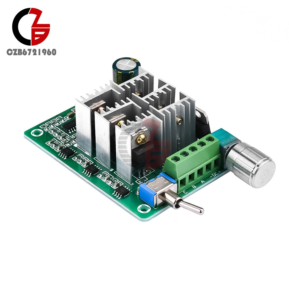 BLDC 3-Phase Sensorless Brushless Modulator Motor Speed Controller DC5-36V