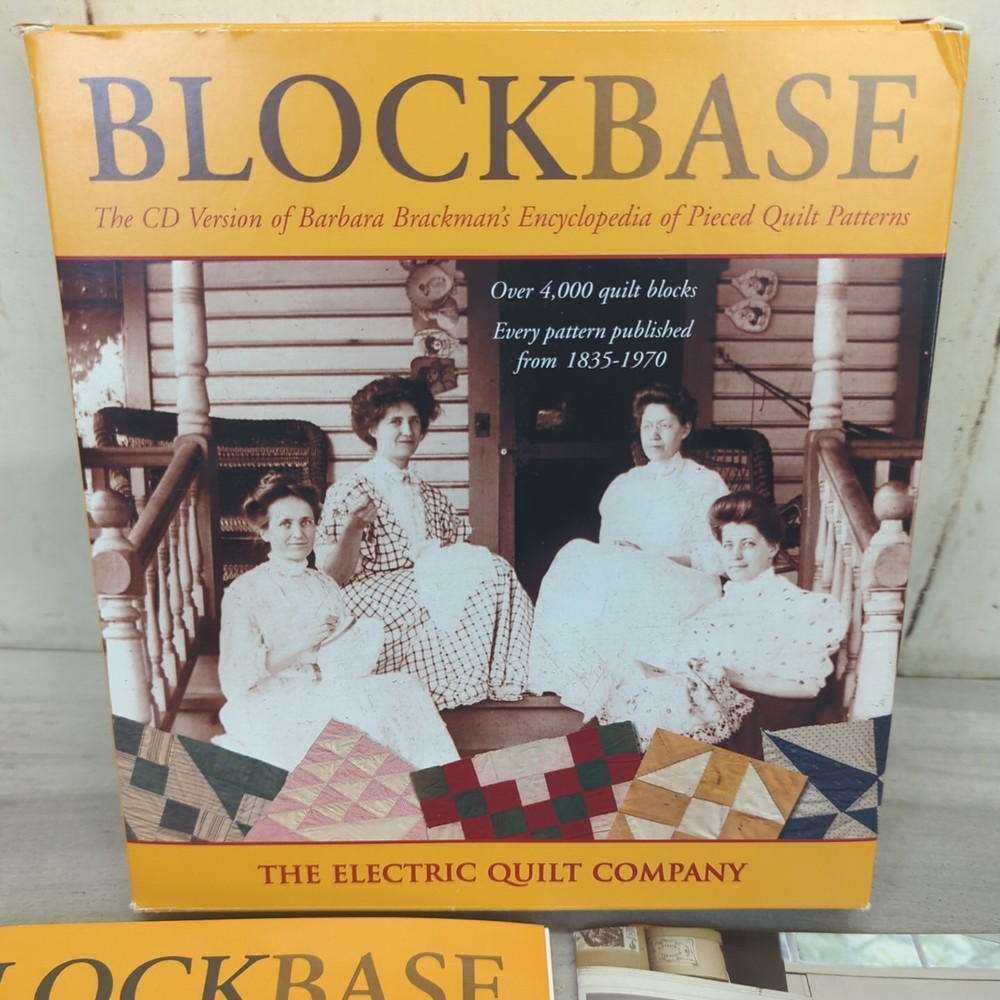 Blockbase Barbara Brackmans Quilt Patterns Electric Quilt Company Software