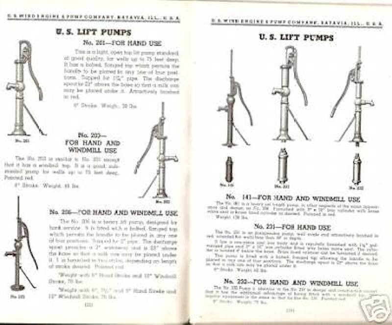 USWE Pump Descriptions & Diagrams
