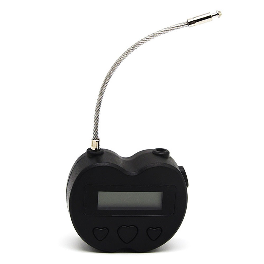 1x Black Time Lock LCD Display Time Lock Multifunction Travel Electronic Timer