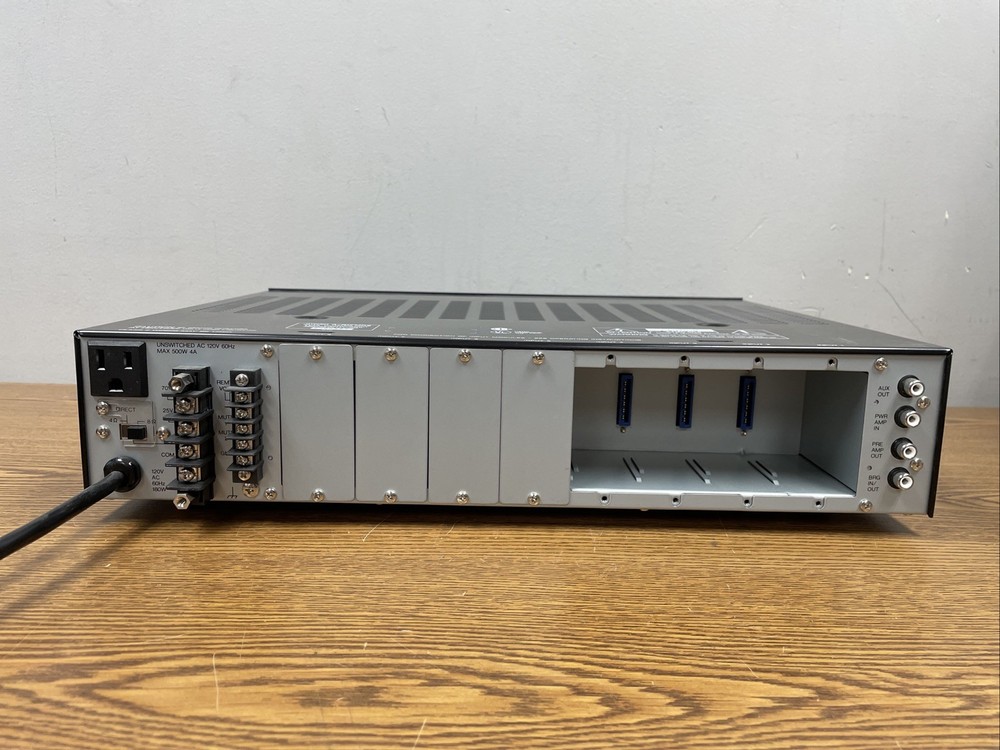 TOA Electronics A-912MK2 120W 8-Channel Modular Mixer/Amplifier