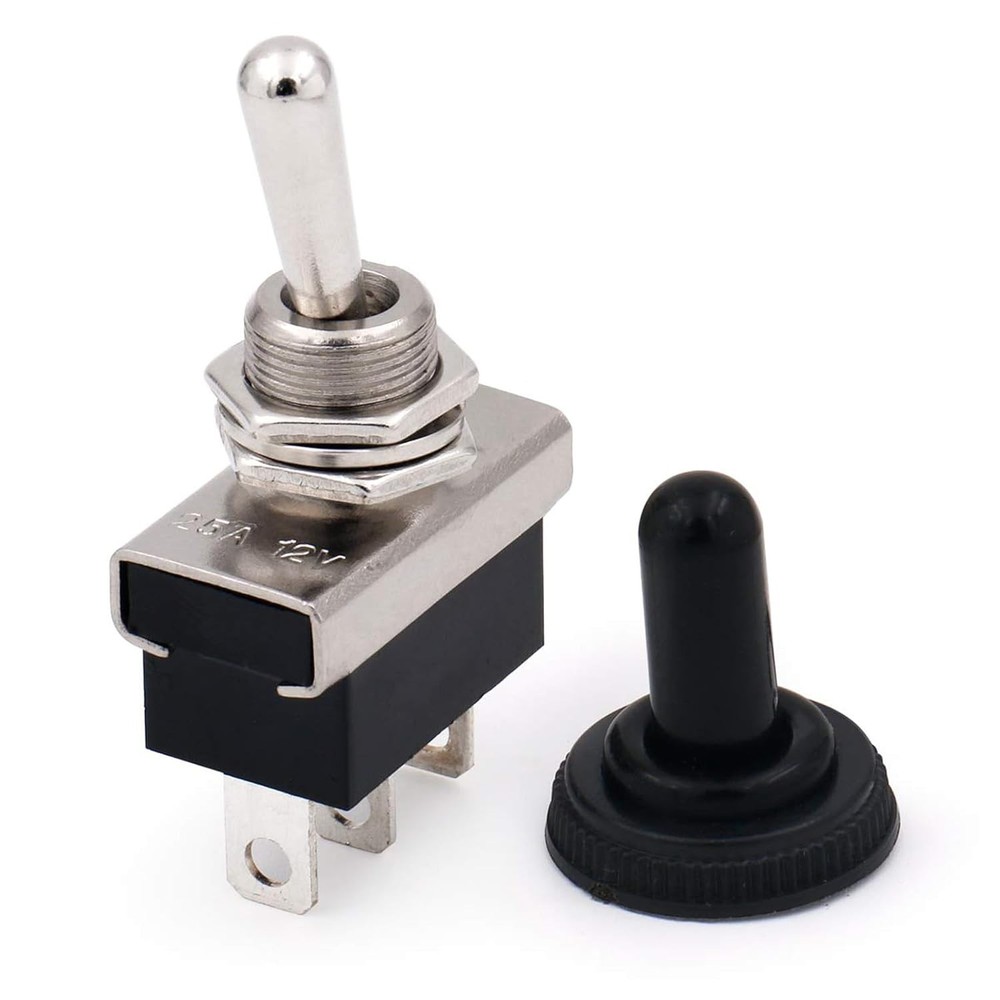 Waterproof toggle switch automotive marine use