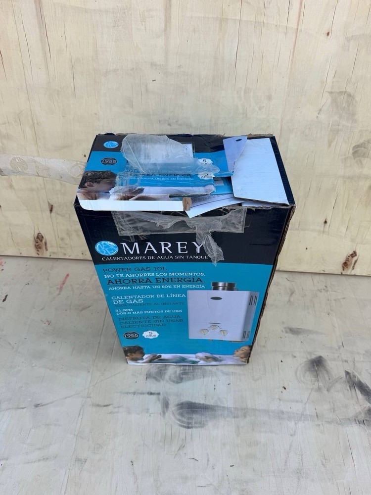 Marey 10L Tankless Gas Water Heater – Open Box (New)