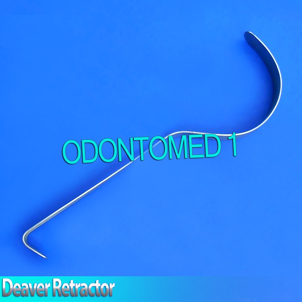 10 Pcs Deaver Retractor 1"×12" Surgical Solid Handle Medical Instruments