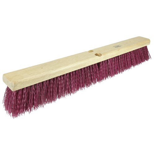 Weiler 25238 18 Maroon Poly Garage Brush Vortex, 2 per order