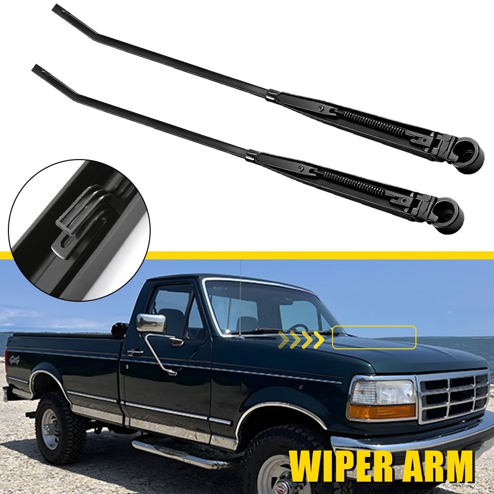 2PCS Front Left & Right Side Windshield Wiper Arm Set For Ford Bronco 1992-1996