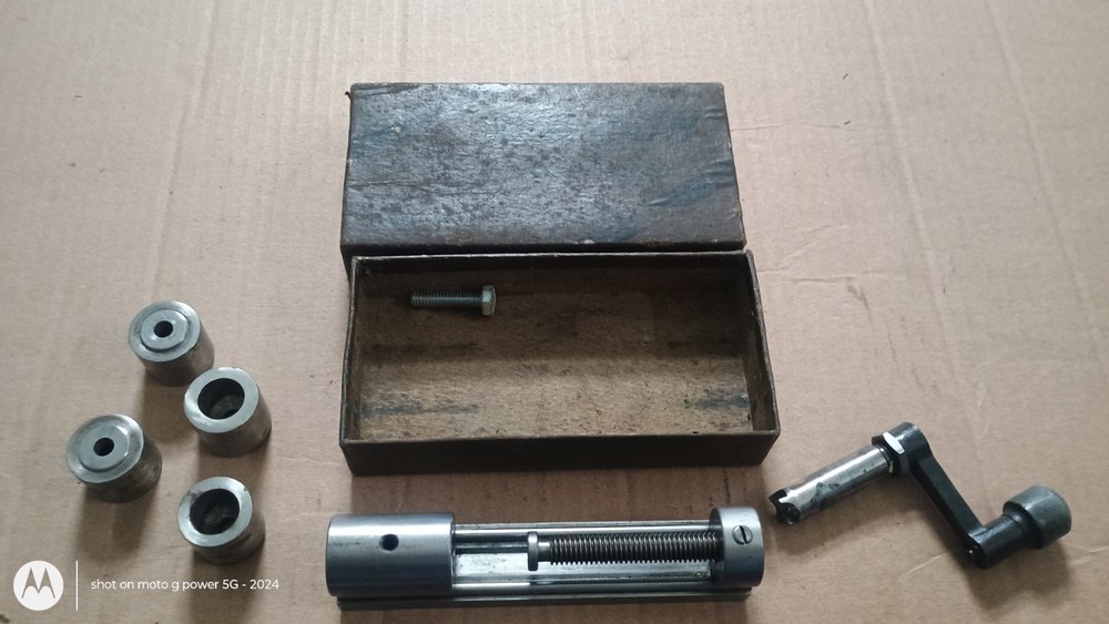 Display box Wilson Tools Gages Accurate Uniform Handload Ammo Vintage reloading