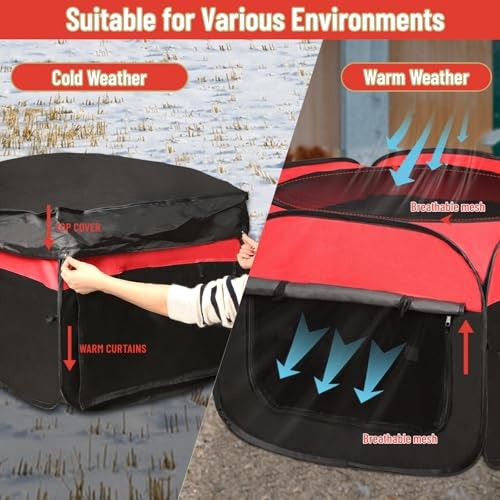 Chicken Brooder Box for Chick Starter Kit - 2026 Upgrade Chicken Brooder Tent