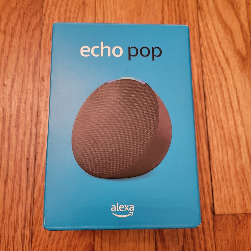Amazon Echo Pop Smart Speaker with Alexa Charcoal Black Color Electronic Gift