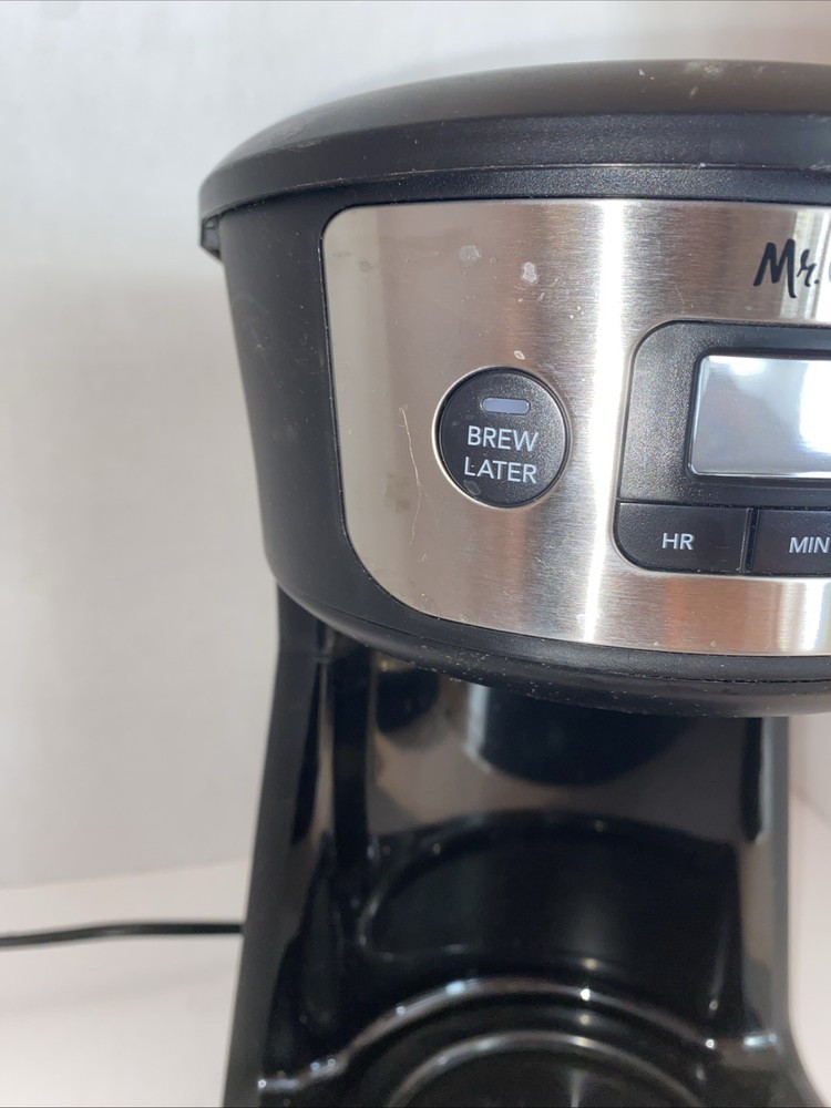 Mr. Coffee 12-Cup Programmable Coffee Maker Black BVMC-MMX23-RF Used Once!