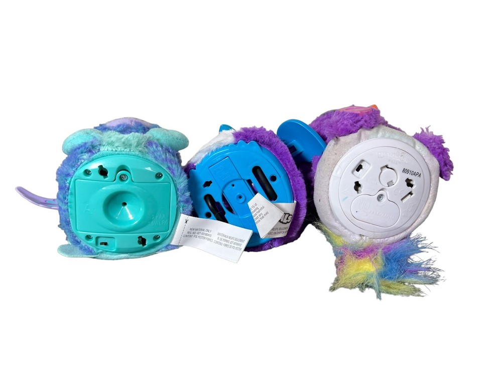 Lot Of 3 Spin Master Interactive Hatchimals 6 Inch Two Untested Adorable