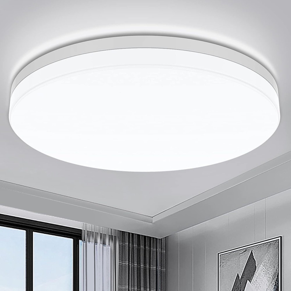 Airand LED Flush Mount Ceiling Light 5000K Daylight White / Cold
