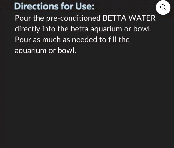 Aquarian By API Betta Water 64 oz Bottle