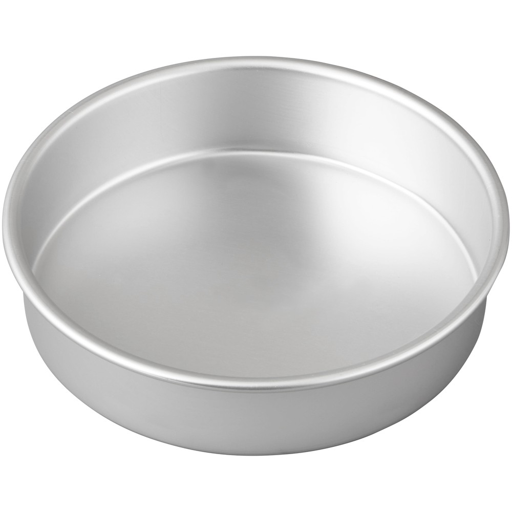 Wilton Performance Pans Aluminum 8" Round Cake Pan 2"Depth Layer Cake Baking Pan