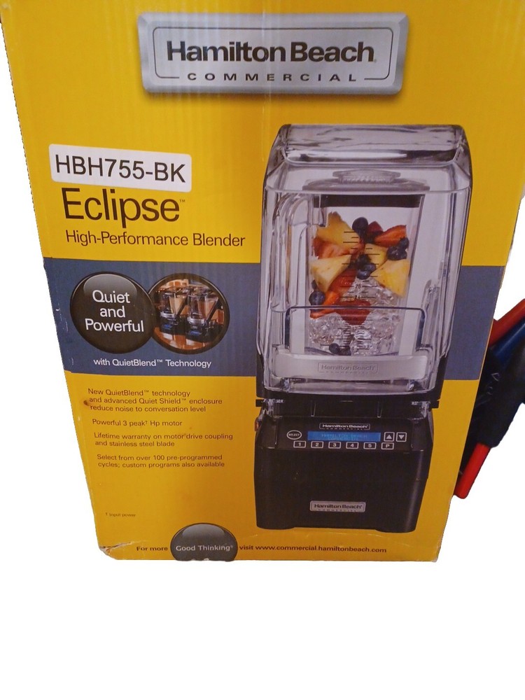 Hamilton Beach HBH755 64 oz The Eclipse Blender - Black