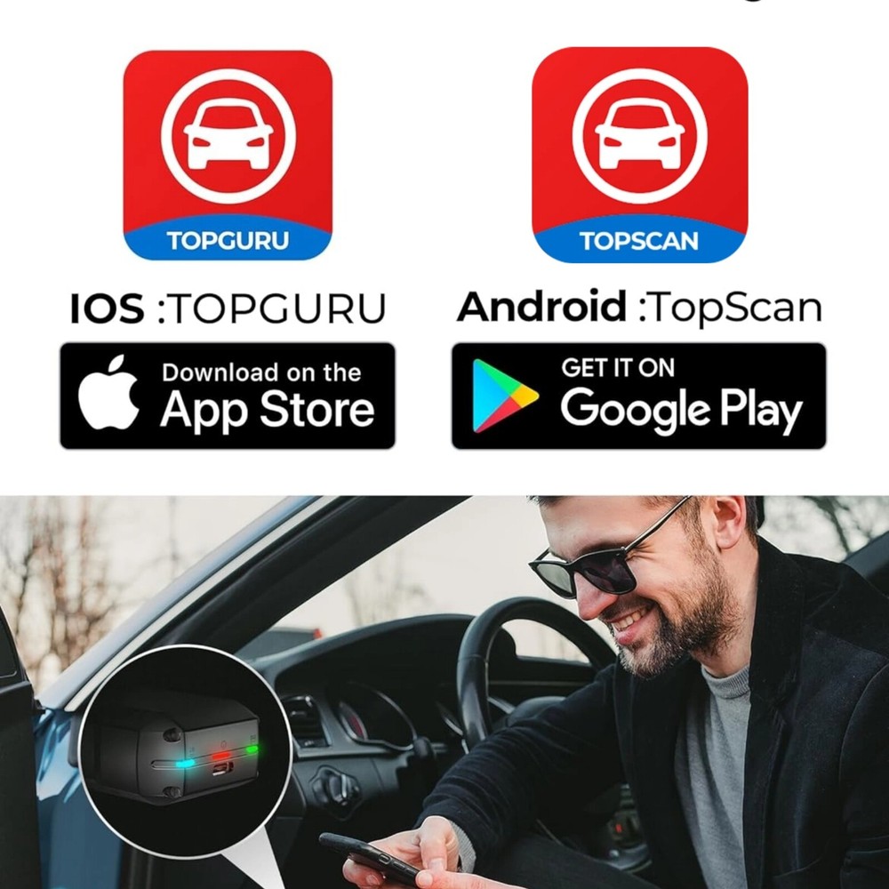 2025 TOPDON Topscan PRO Key Programming Immobilizer Diagnostic Scanner Wireless