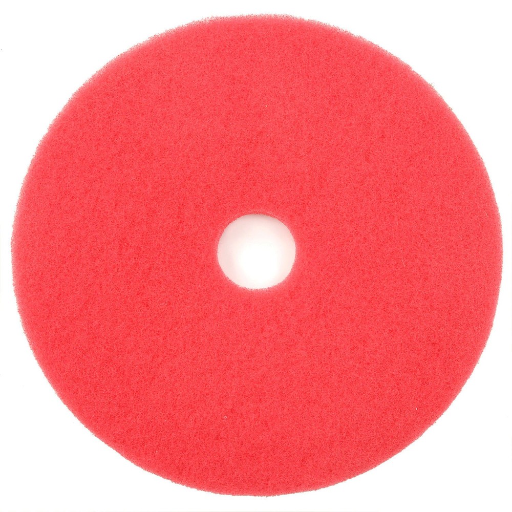 Global Industrial 22" Buffing Pad Red 5 Per Case