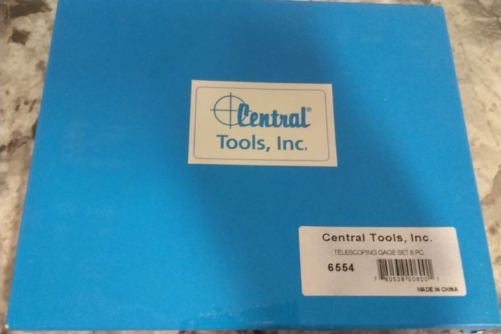 Central Tools, Inc 6554 2 Pk 6 Pc Telescoping Gage Set