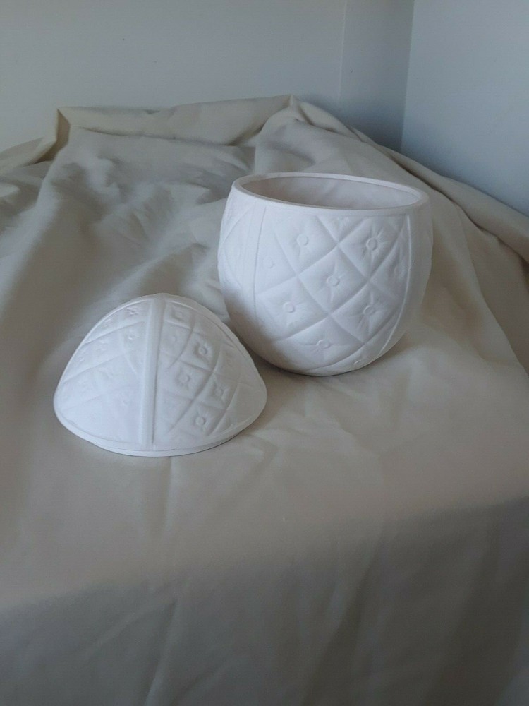 7 1/2"T Easter Egg Ready to Paint Ceramic Bisque