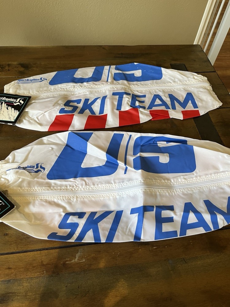 Vintage US Ski Team Binding  Covers NWT