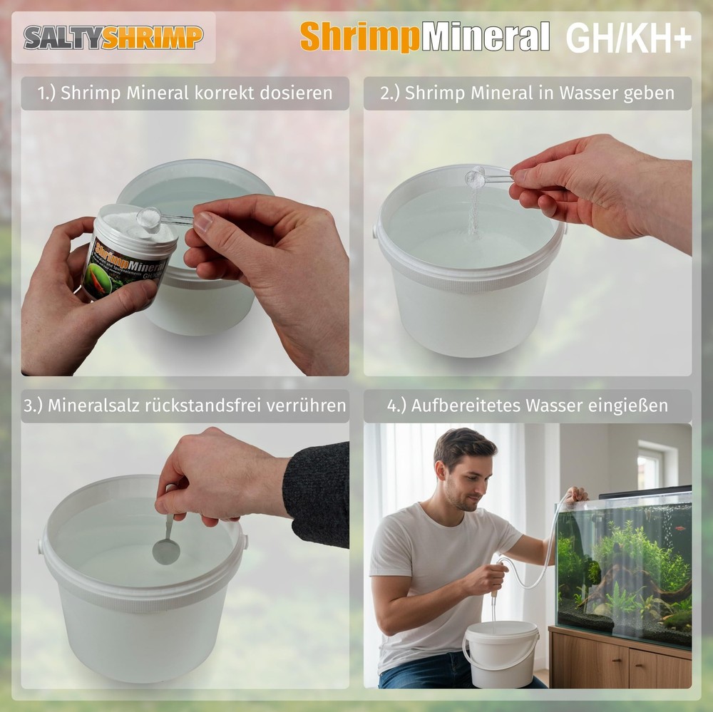Shrimp Mineral GH/KH+ 200G