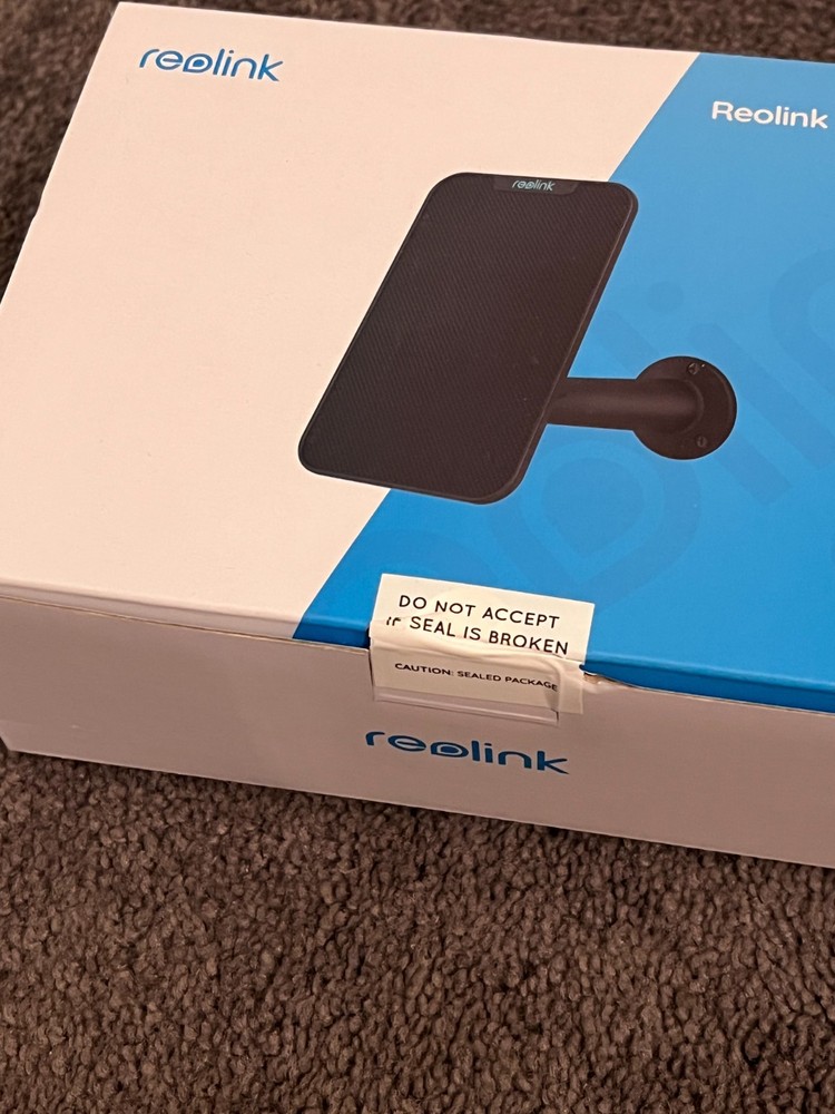Reolink Solar Panel Only - 3.2W New/Never Used (Black)