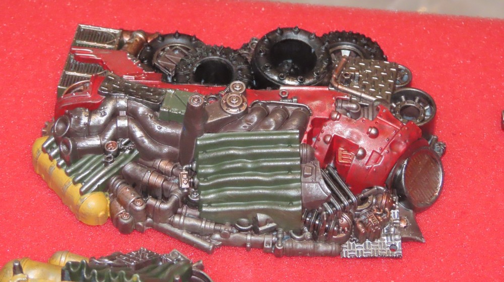 Warhammer 40k Kill Team Ork Terrain Sprues Orks Scenery Painted Games Workshop