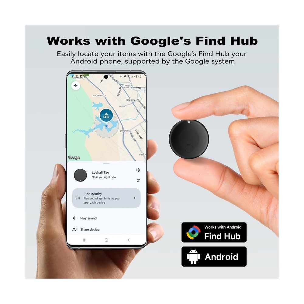Air Smart Tag Tracker for Android, Google Android Tag Tracker W... FAST USA SHIP