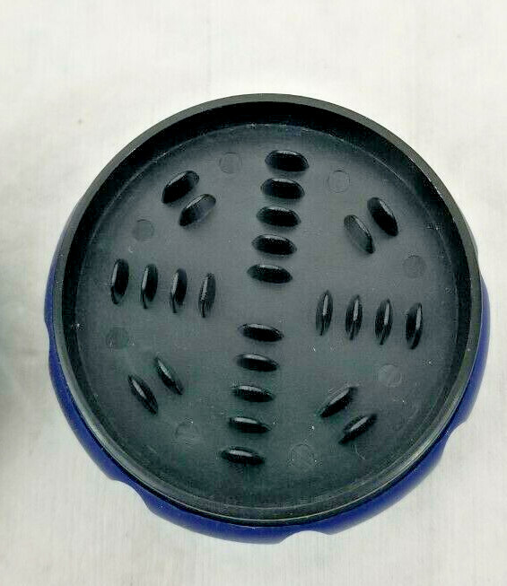 2-1/4” ACRYLIC 2 PIECES HERB GRINDER BLUE