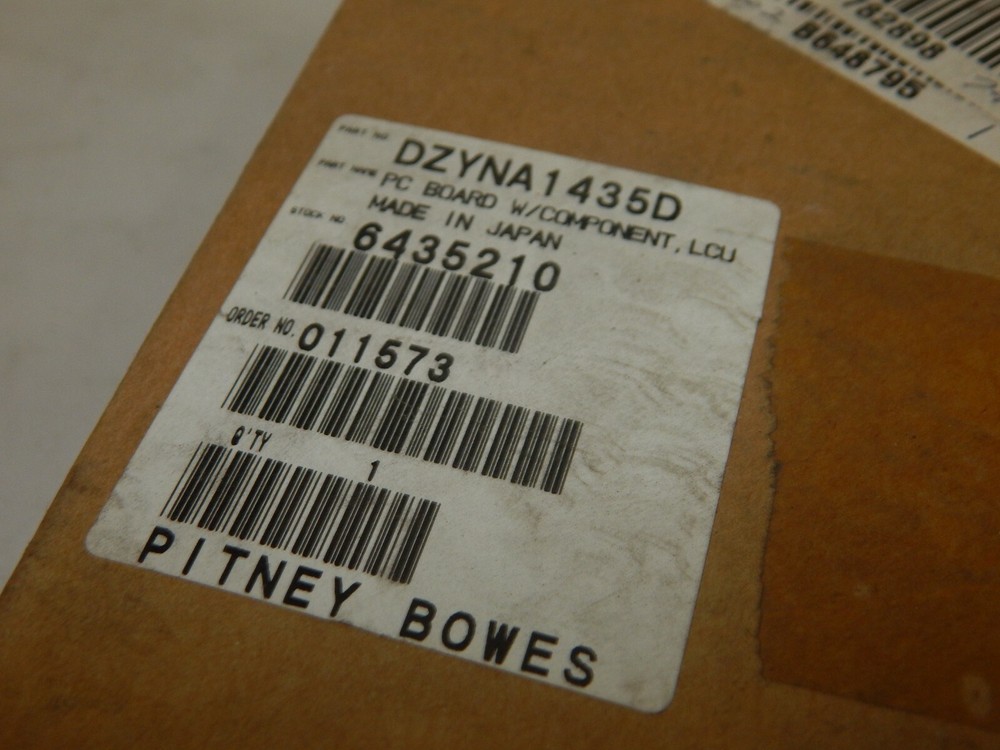 Genuine Pitney Bowes DZYNA1435D PC Board w/ Component LCU New