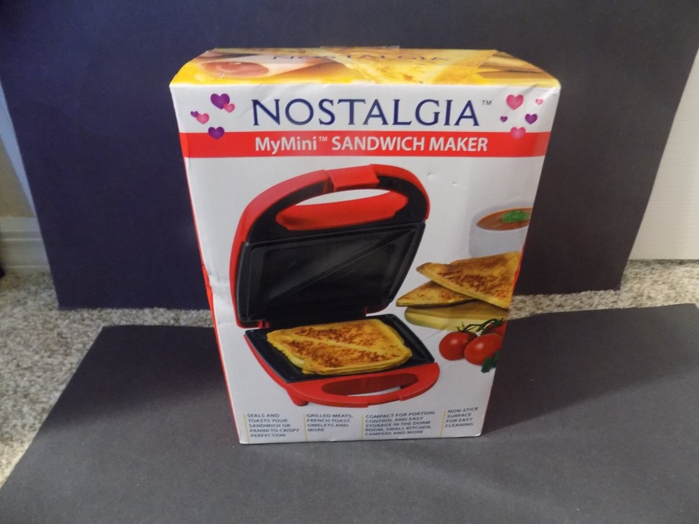 Nostalgia My Mini Sandwich Maker
