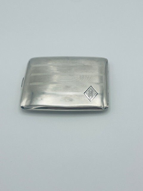 Elgin Silver Cigarette Case