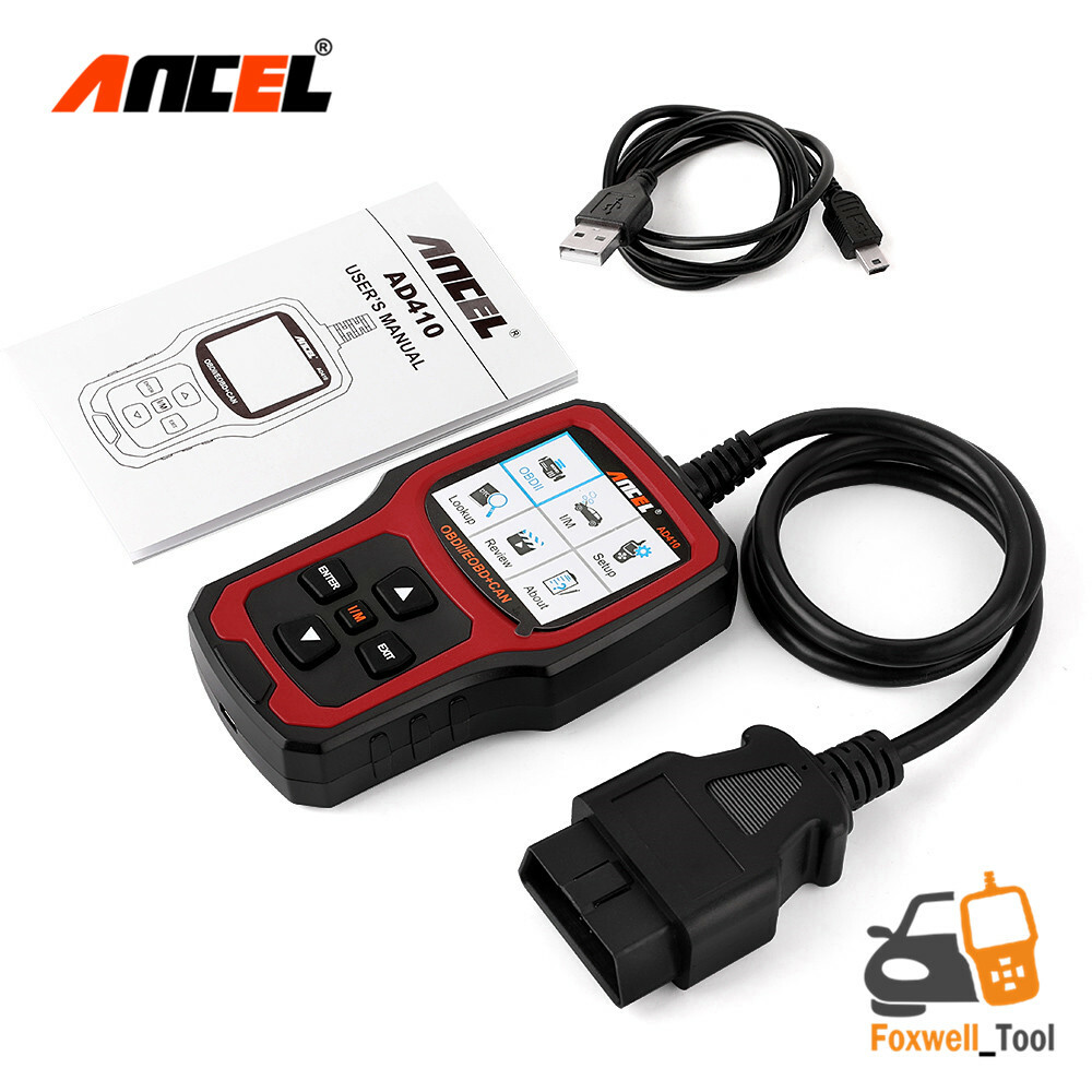 Automotive OBD Code Reader OBD2 Scanner Car Engine Fault Diagnostic AD410 AD310