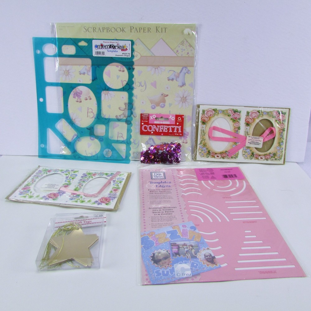 Assorted Lot of 7 Various Craft Projects