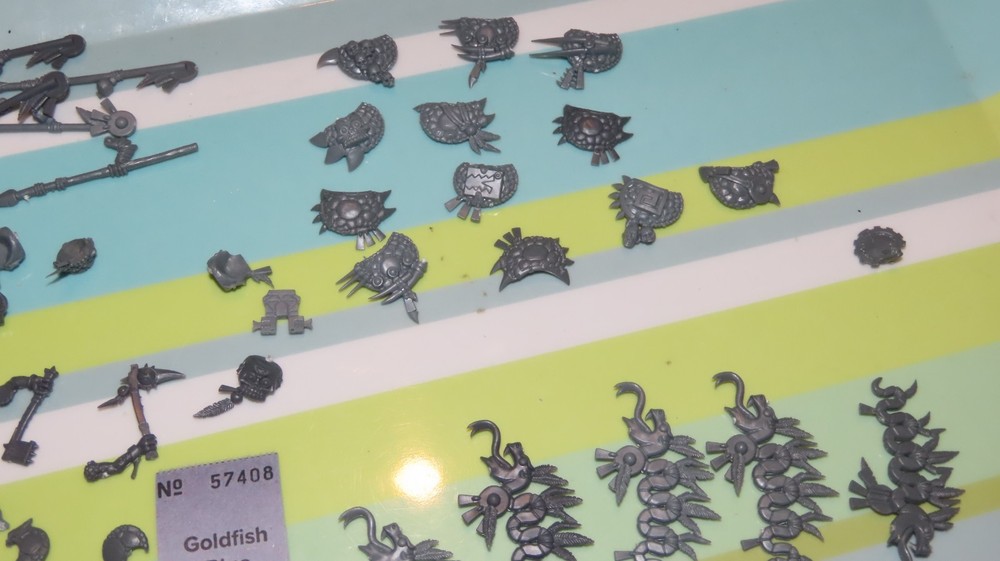 Games Workshop Warhammer Lizardmen Bits Box Spares Saurus Cavalry OOP Parts New
