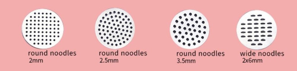 Manual Noodle Machine Press Dough Make Noodles Spaghetti Maker