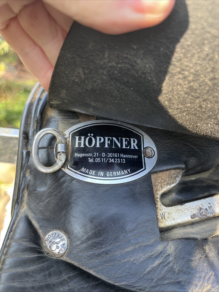 Max Hopfner 18” Dressage Saddle