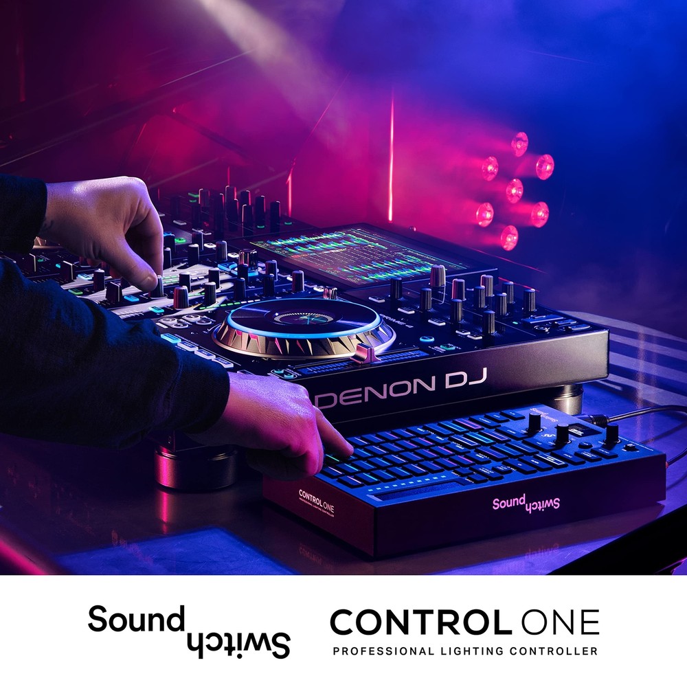 Control One – Professional DMX DJ Lighting Controller with 3 Months SoundSwit...