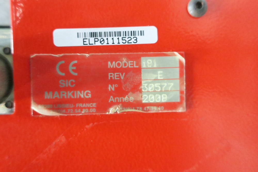 Sic Marking I81 Dot Peen Marker Labeler