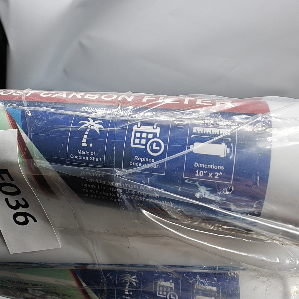 10-inch Universal Alkaline in-line Water Replacement Filter - 3 Pack - NEW