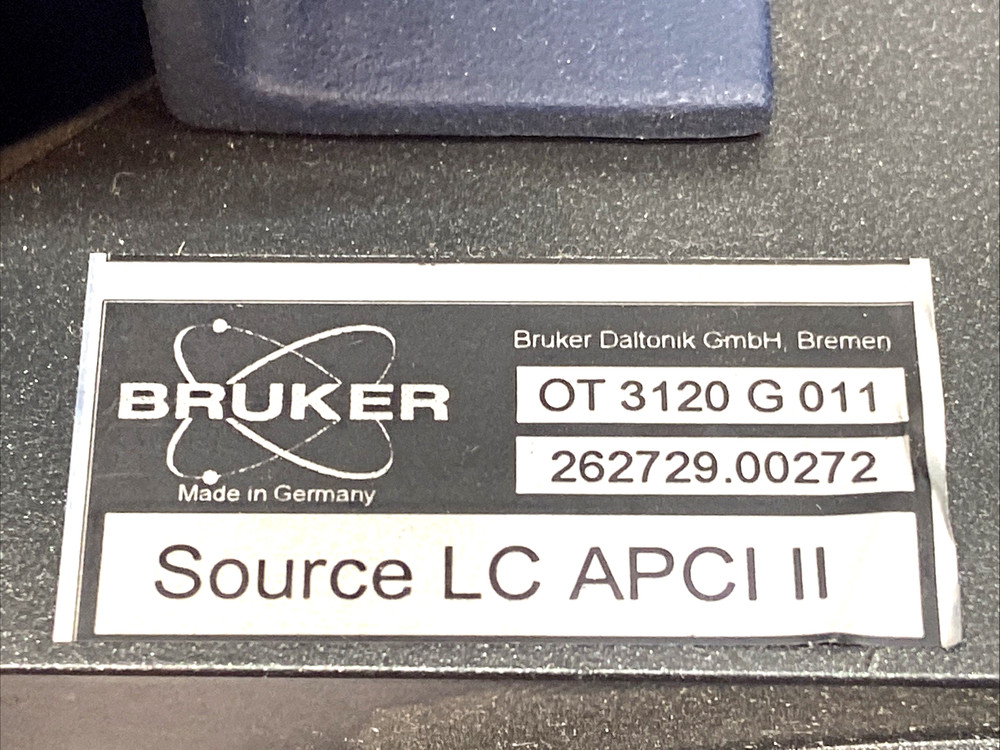 Bruker LC APCI II Ion Source Module MISSING SMALL ATTACHMENT