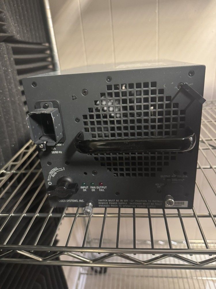 Cisco WS-CAC-2500w AC Power Supply for Catalyst 6500