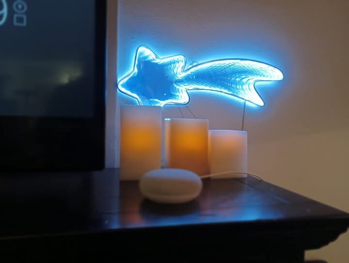 Google Nest Mini (2nd Generation) Google Assistant Smart Speaker (Chalk)