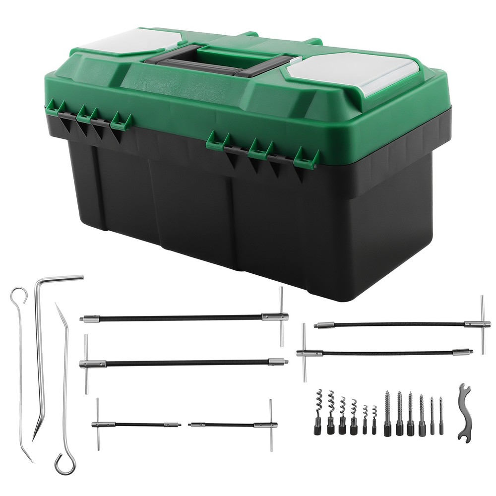 23pcs Packing Extractor  Tool  Valve Packing Removal Tool with Toolbox