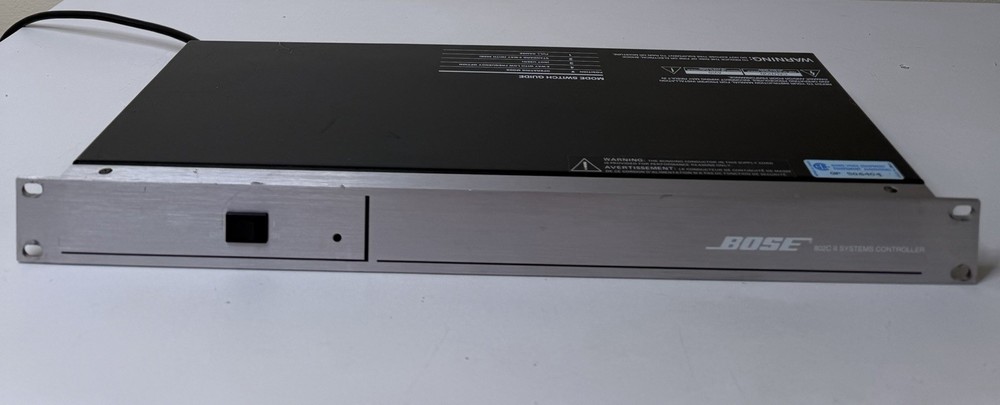 Bose 802C II Systems Controller Rack EQ
